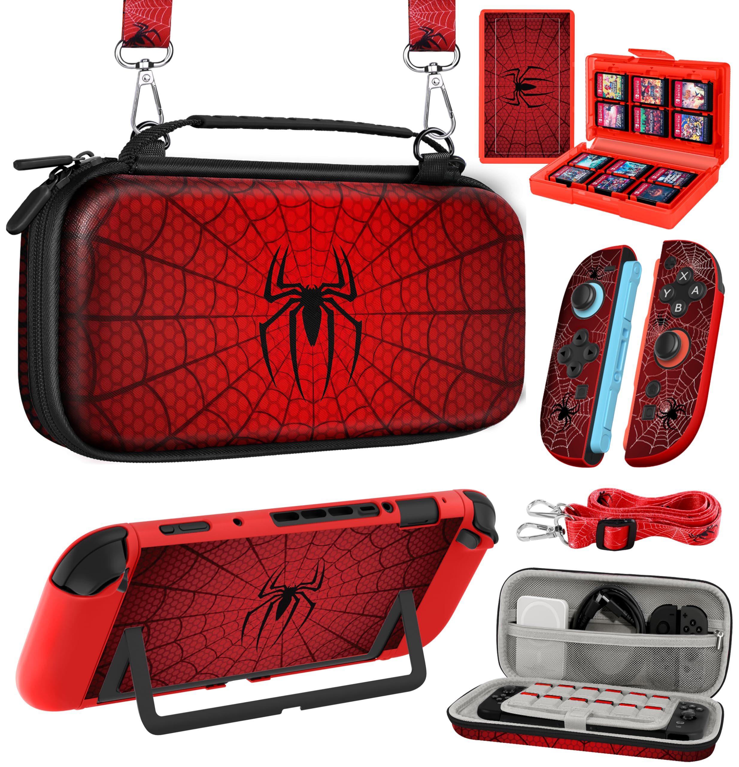 Amazon.com: Gurgitat 6in1 Kits Accessories Bundle for Nintendo
